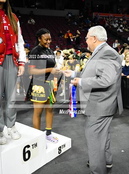 Thumbnail 2 in CIF Girls Wrestling Championships (Podium Awards) photogallery.