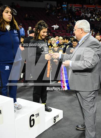 Thumbnail 3 in CIF Girls Wrestling Championships (Podium Awards) photogallery.