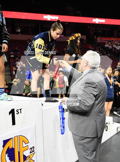 Thumbnail 2 in CIF Girls Wrestling Championships (Podium Awards) photogallery.