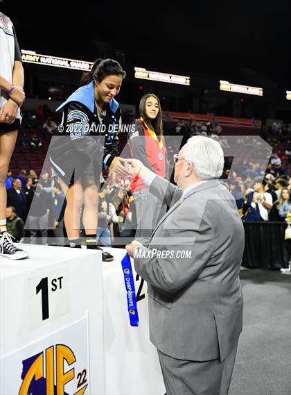 Thumbnail 3 in CIF Girls Wrestling Championships (Podium Awards) photogallery.