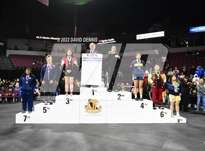 Thumbnail 2 in CIF Girls Wrestling Championships (Podium Awards) photogallery.