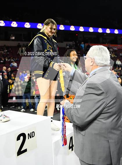 Thumbnail 1 in CIF Girls Wrestling Championships (Podium Awards) photogallery.