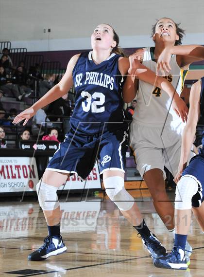 Thumbnail 3 in Dr. Phillips vs. Rock Bridge (Nike Tournament of Champions) photogallery.