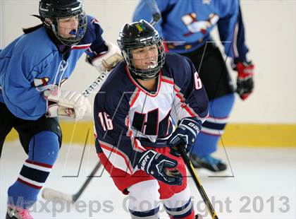 Thumbnail 2 in East Catholic vs. Hall/Conard (Pioneer Valley Winter Classic) photogallery.