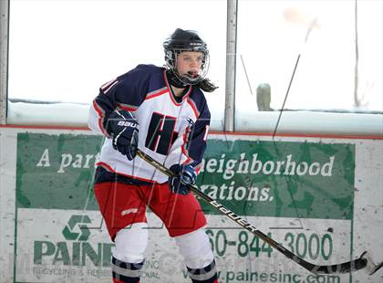 Thumbnail 2 in East Catholic vs. Hall/Conard (Pioneer Valley Winter Classic) photogallery.