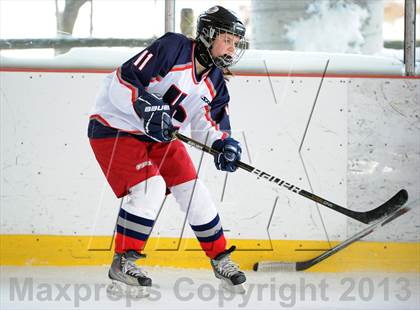 Thumbnail 2 in East Catholic vs. Hall/Conard (Pioneer Valley Winter Classic) photogallery.