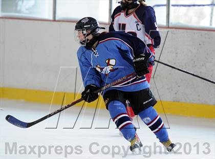 Thumbnail 2 in East Catholic vs. Hall/Conard (Pioneer Valley Winter Classic) photogallery.