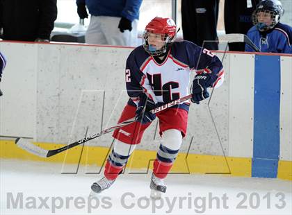 Thumbnail 3 in East Catholic vs. Hall/Conard (Pioneer Valley Winter Classic) photogallery.