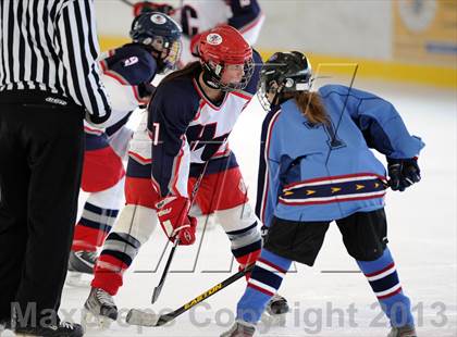Thumbnail 2 in East Catholic vs. Hall/Conard (Pioneer Valley Winter Classic) photogallery.