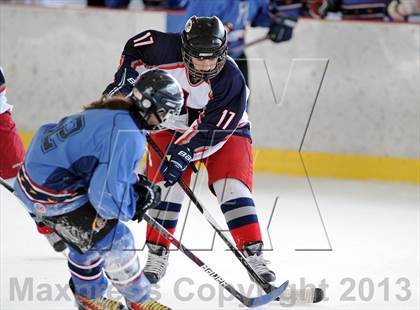 Thumbnail 2 in East Catholic vs. Hall/Conard (Pioneer Valley Winter Classic) photogallery.