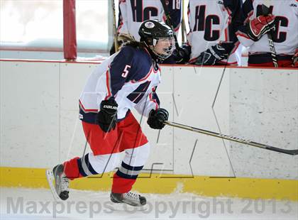 Thumbnail 1 in East Catholic vs. Hall/Conard (Pioneer Valley Winter Classic) photogallery.