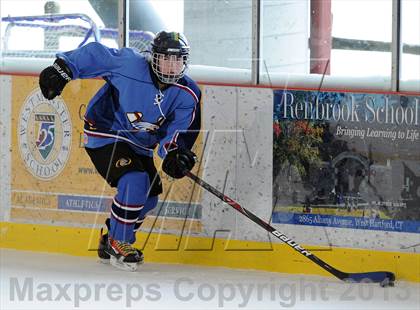 Thumbnail 1 in East Catholic vs. Hall/Conard (Pioneer Valley Winter Classic) photogallery.