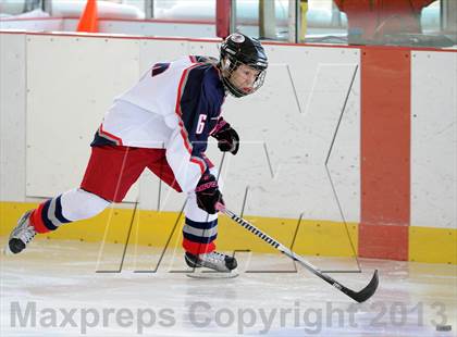 Thumbnail 2 in East Catholic vs. Hall/Conard (Pioneer Valley Winter Classic) photogallery.