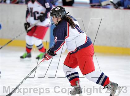 Thumbnail 1 in East Catholic vs. Hall/Conard (Pioneer Valley Winter Classic) photogallery.