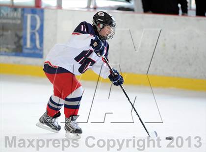 Thumbnail 2 in East Catholic vs. Hall/Conard (Pioneer Valley Winter Classic) photogallery.