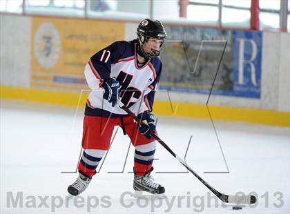 Thumbnail 3 in East Catholic vs. Hall/Conard (Pioneer Valley Winter Classic) photogallery.