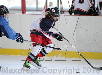Thumbnail 2 in East Catholic vs. Hall/Conard (Pioneer Valley Winter Classic) photogallery.