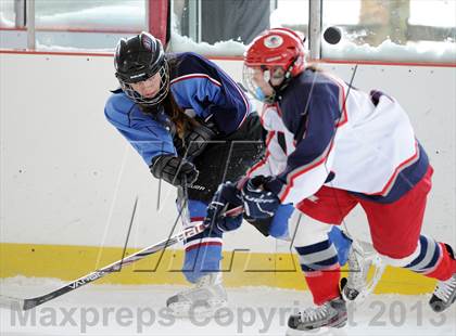 Thumbnail 1 in East Catholic vs. Hall/Conard (Pioneer Valley Winter Classic) photogallery.