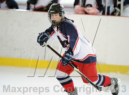 Thumbnail 3 in East Catholic vs. Hall/Conard (Pioneer Valley Winter Classic) photogallery.