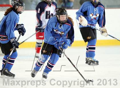 Thumbnail 3 in East Catholic vs. Hall/Conard (Pioneer Valley Winter Classic) photogallery.