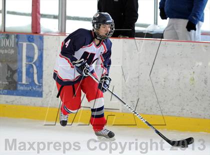 Thumbnail 2 in East Catholic vs. Hall/Conard (Pioneer Valley Winter Classic) photogallery.