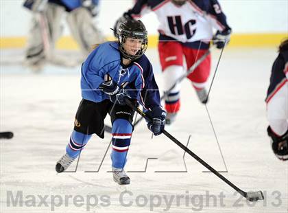 Thumbnail 2 in East Catholic vs. Hall/Conard (Pioneer Valley Winter Classic) photogallery.