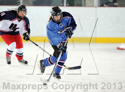 Thumbnail 3 in East Catholic vs. Hall/Conard (Pioneer Valley Winter Classic) photogallery.
