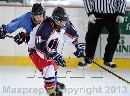Thumbnail 2 in East Catholic vs. Hall/Conard (Pioneer Valley Winter Classic) photogallery.