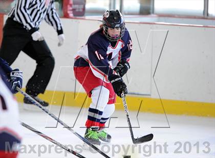 Thumbnail 1 in East Catholic vs. Hall/Conard (Pioneer Valley Winter Classic) photogallery.