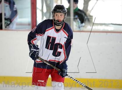 Thumbnail 1 in East Catholic vs. Hall/Conard (Pioneer Valley Winter Classic) photogallery.