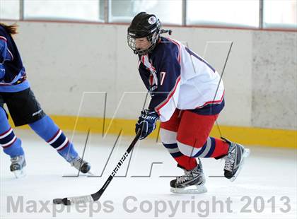 Thumbnail 2 in East Catholic vs. Hall/Conard (Pioneer Valley Winter Classic) photogallery.