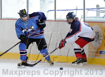 Thumbnail 3 in East Catholic vs. Hall/Conard (Pioneer Valley Winter Classic) photogallery.
