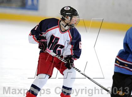 Thumbnail 1 in East Catholic vs. Hall/Conard (Pioneer Valley Winter Classic) photogallery.
