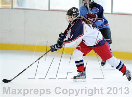 Thumbnail 1 in East Catholic vs. Hall/Conard (Pioneer Valley Winter Classic) photogallery.