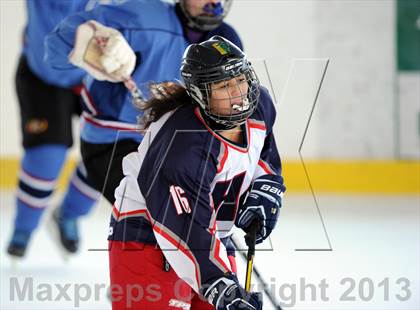 Thumbnail 3 in East Catholic vs. Hall/Conard (Pioneer Valley Winter Classic) photogallery.