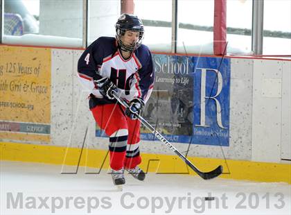 Thumbnail 3 in East Catholic vs. Hall/Conard (Pioneer Valley Winter Classic) photogallery.