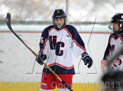 Thumbnail 2 in East Catholic vs. Hall/Conard (Pioneer Valley Winter Classic) photogallery.