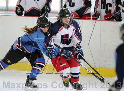 Thumbnail 1 in East Catholic vs. Hall/Conard (Pioneer Valley Winter Classic) photogallery.