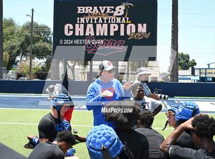 Thumbnail 3 in St. John Bosco vs. Serra (Brave 8 Invitational) photogallery.
