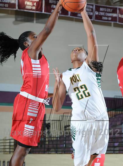 Thumbnail 2 in Long Beach Poly vs. St. Mary's (Nike Tournament of Champions) photogallery.