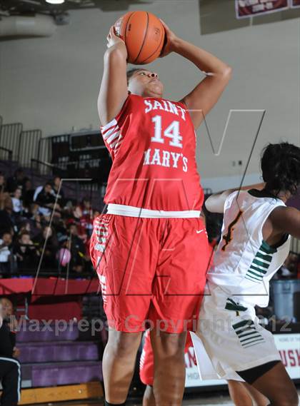 Thumbnail 3 in Long Beach Poly vs. St. Mary's (Nike Tournament of Champions) photogallery.