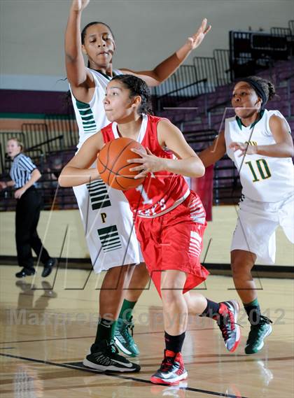Thumbnail 3 in Long Beach Poly vs. St. Mary's (Nike Tournament of Champions) photogallery.
