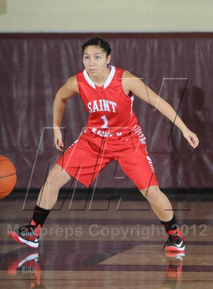 Thumbnail 2 in Long Beach Poly vs. St. Mary's (Nike Tournament of Champions) photogallery.