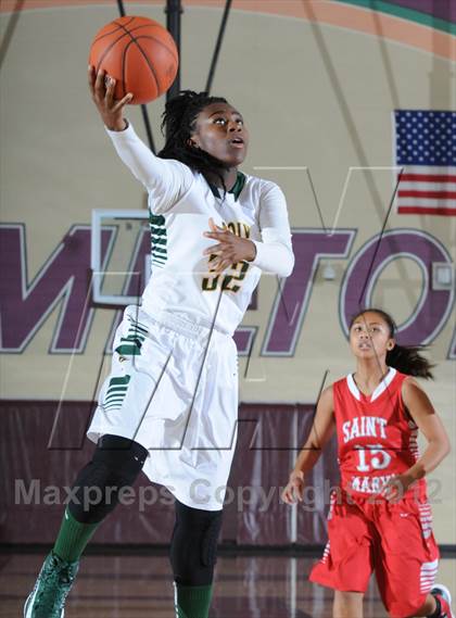 Thumbnail 3 in Long Beach Poly vs. St. Mary's (Nike Tournament of Champions) photogallery.
