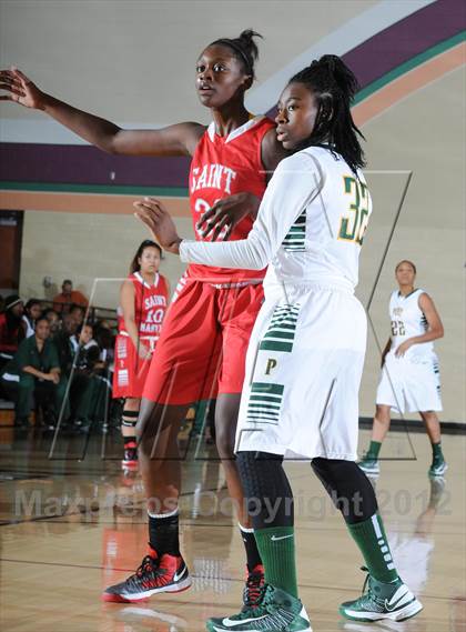 Thumbnail 1 in Long Beach Poly vs. St. Mary's (Nike Tournament of Champions) photogallery.