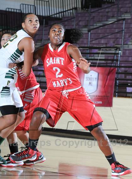 Thumbnail 1 in Long Beach Poly vs. St. Mary's (Nike Tournament of Champions) photogallery.