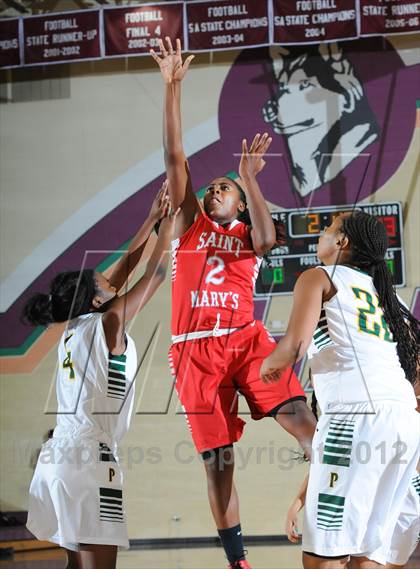 Thumbnail 2 in Long Beach Poly vs. St. Mary's (Nike Tournament of Champions) photogallery.