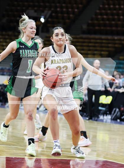 Thumbnail 3 in Arapahoe vs Fossil Ridge (CHSAA 5A Great 8) photogallery.