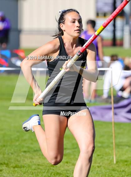 Thumbnail 3 in Jesuit @ Sunset (Pole Vault) photogallery.