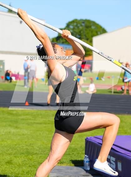 Thumbnail 3 in Jesuit @ Sunset (Pole Vault) photogallery.